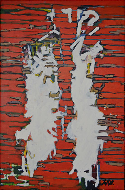 Abstracto, abstract, painting, pintura, expresionismo, expresionism, ecuatoriano, ecuadorian juan francisco gonzalez