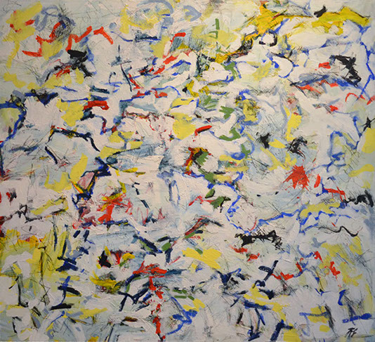 Abstracto, abstract, painting, pintura, expresionismo, expresionism, ecuatoriano, ecuadorian juan francisco gonzalez