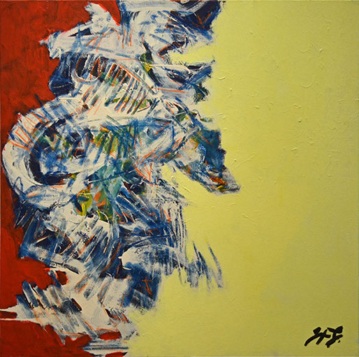 sinovial, Abstracto, abstract, painting, pintura, expresionismo, expresionism, ecuatoriano, ecuadorian, dragón, dragon juan francisco gonzalez